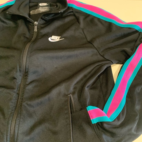 Nike Black track style full zip size small - Picture 6 of 7